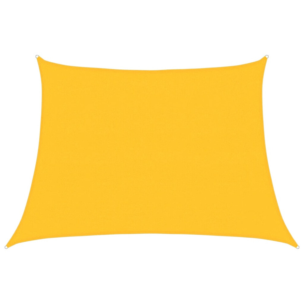 Vidaxl (Yellow, 4/5 X 3 M) Sunshade Sail Shade Canopy Sun Sail Tarp Screen Balcony Awning Hdpe