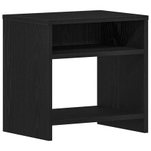 (black oak, 1 pcs) vidaXL Bedside Cabinet Bed Table Telephone Stand Nightstand Engineered Wood