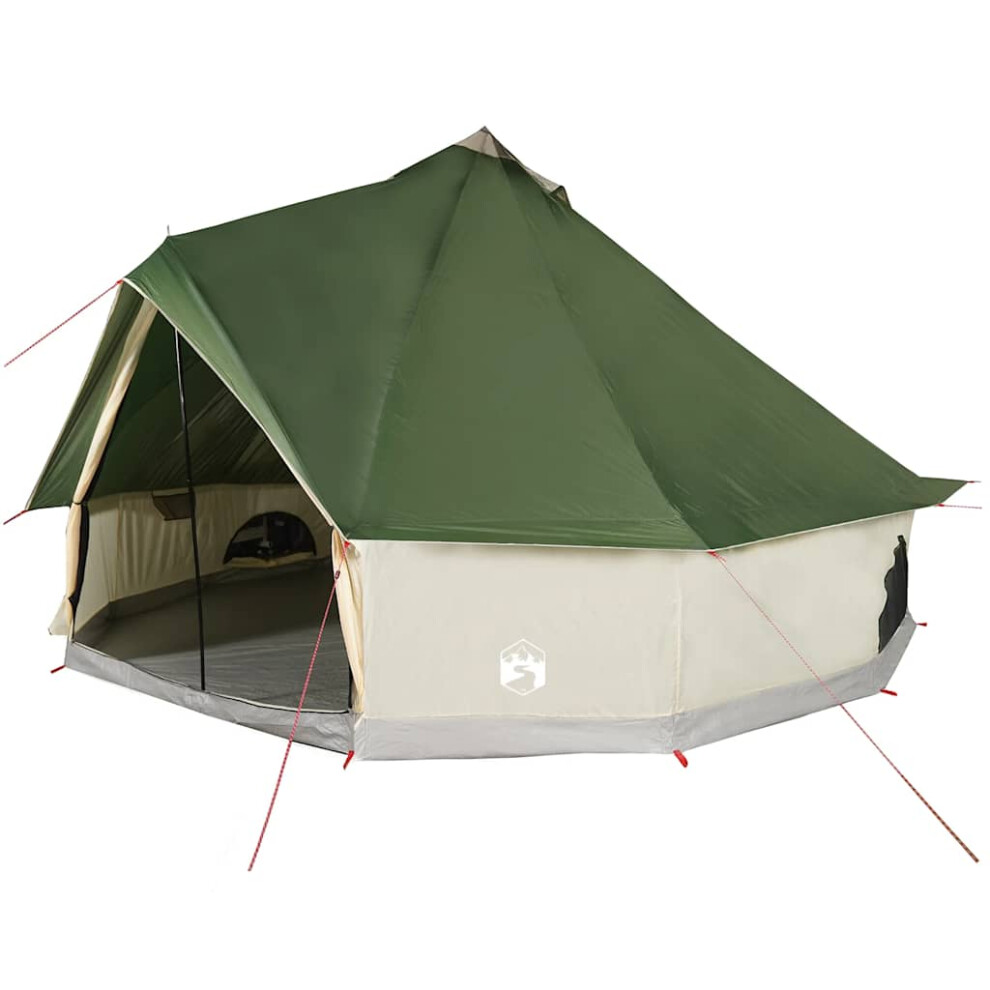 (8-person) vidaXL Family Tent Tipi 8-Person Camping Tent Lightweight Tent Waterproof
