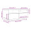 VidaXL (90 cm) vidaXL Coffee Table with LED Lights Hallway Accent End Table Side Sofa Table 4