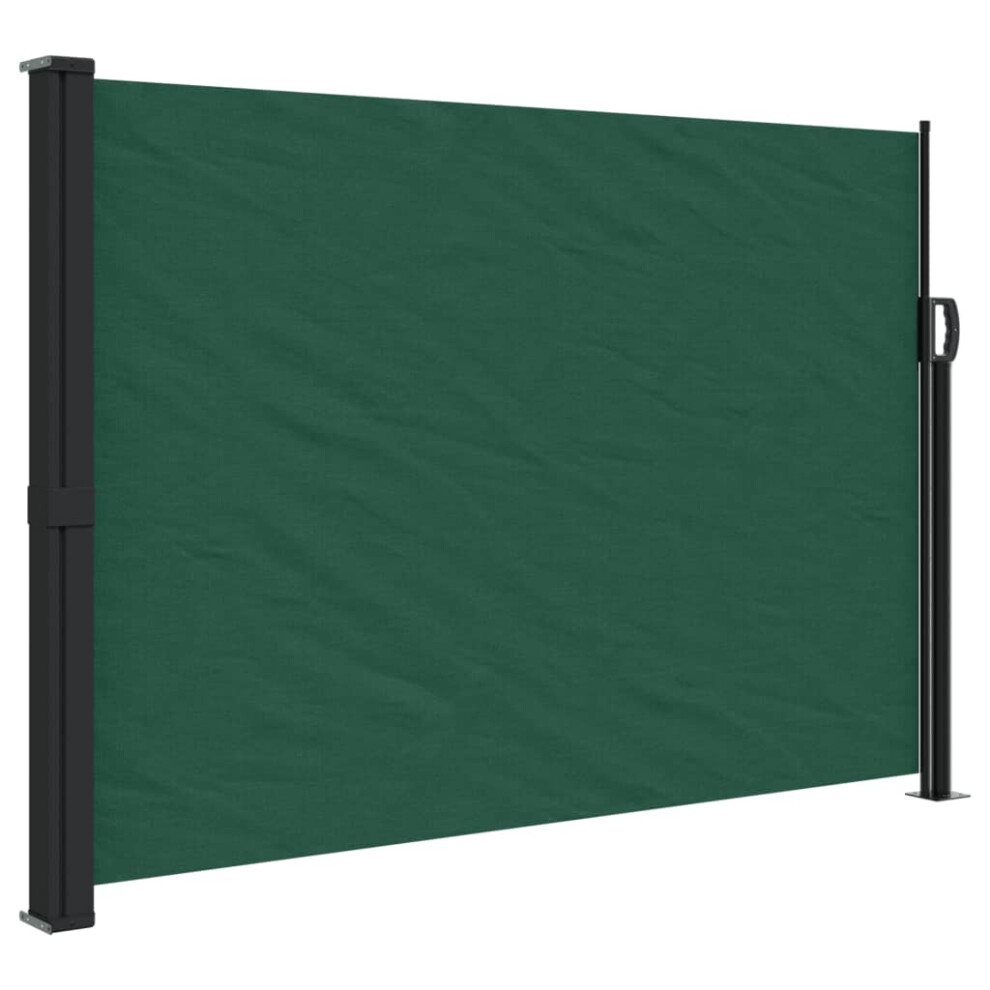 Vidaxl (140 X 500 Cm) Retractable Side Awning Outdoor Privacy Screen Balcony Sunshade Shelter