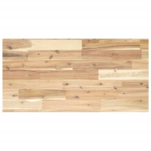 (natural) vidaXL Bathroom Vanity Top Countertop Basin Top Untreated Solid Wood Acacia