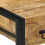 VidaXL (2 pcs) vidaXL Bedside Cabinet 40x40x50 cm Solid Rough Wood Mango bedside table 7