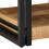 VidaXL (1 pcs) vidaXL Bedside Cabinet 40x40x50 cm Solid Rough Wood Mango bedside table 8