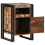 VidaXL (Solid reclaimed wood) vidaXL Bedside Cabinet 40x40x59 cm Solid Wood Reclaimed bedside table 2