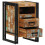 VidaXL (Solid reclaimed wood) vidaXL Bedside Cabinet 40x40x59 cm Solid Wood Reclaimed bedside table 2