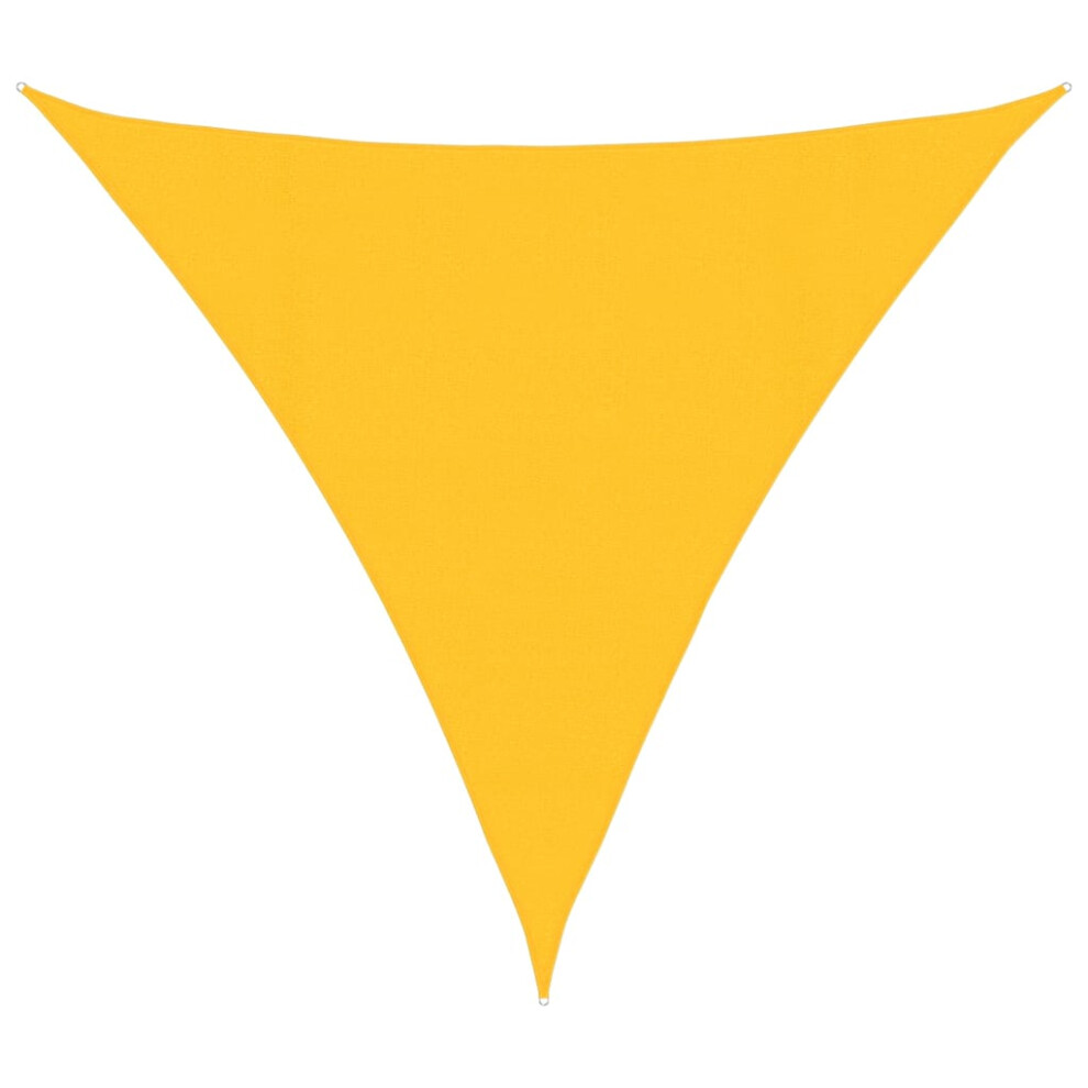 Vidaxl (Yellow, 4 X 4 X 4 M) Sunshade Sail Canopy Screen Balcony Awning Canopy Hdpe Rectangular