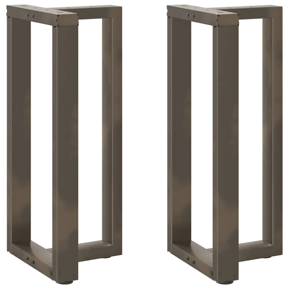 (50 X 35 X (90-91) Cm) Vidaxl Dining Table Legs T-Shapedâ Desk Legs Metal Furniture Legs 2 Pcs Steel 8721158317391