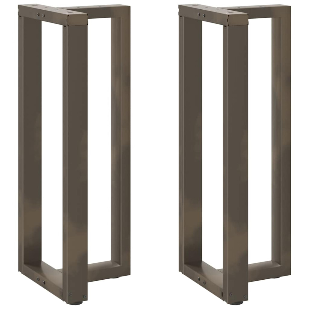 (40 X 35 X (100-101) Cm) Vidaxl Dining Table Legs T-Shapedâ Desk Legs Metal Furniture Legs 2 Pcs Steel 8721158317476