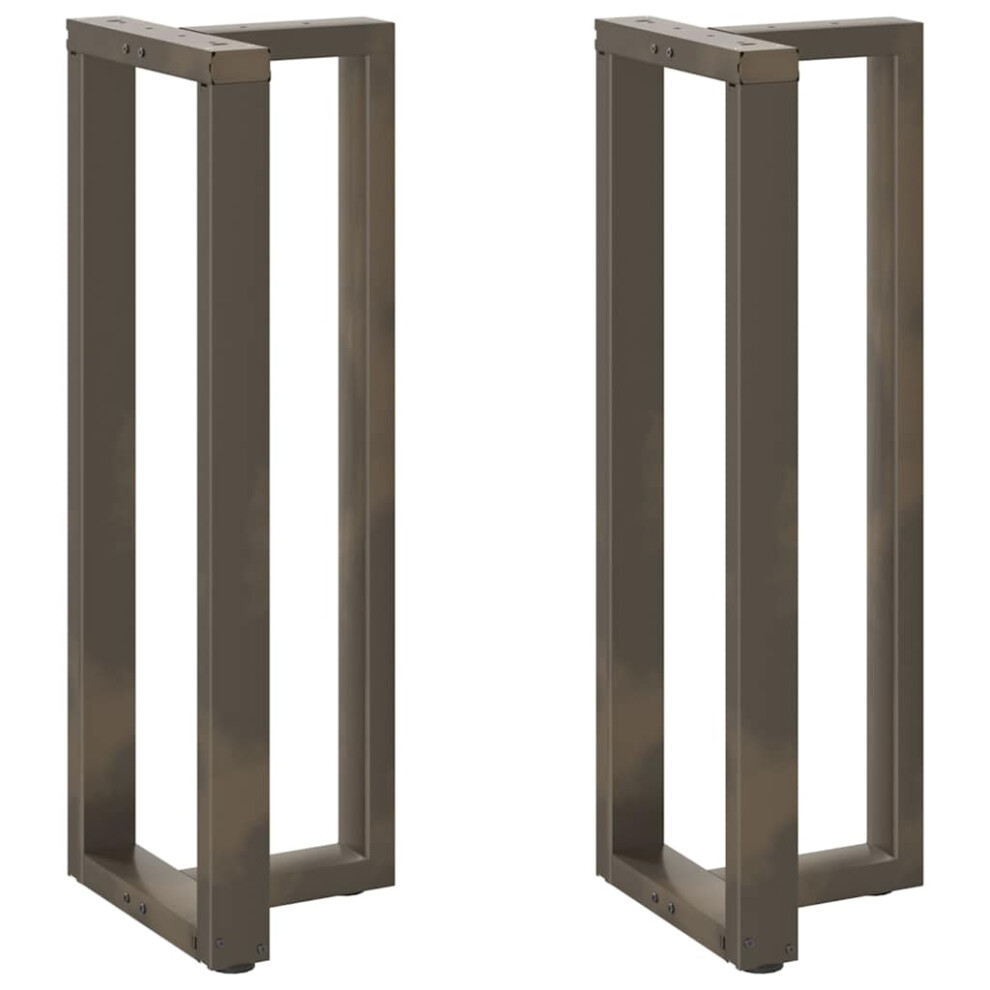(50 X 35 X (110-111) Cm) Vidaxl Dining Table Legs T-Shapedâ Desk Legs Metal Furniture Legs 2 Pcs Steel 8721158317636