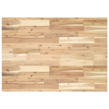 vidaXL Schreibtischplatte Unbehandelt 80x70x2 cm Massivholz Akazie