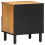 VidaXL (2 pcs) vidaXL Bedside Cabinets 2 pcs 40x33x46 cm Solid Wood Acacia bedside table 6