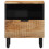 VidaXL (1 pcs) vidaXL Bedside Cabinets 2 pcs 40x33x46 cm Solid Wood Acacia bedside table 3