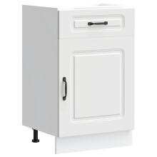 (kitchen base cabinet 50 cm) vidaXL Oven Cabinets Kitchen Cabinet Oven Unit 2 pcs Lucca Engineered Wood