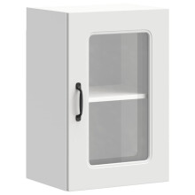 (wall glass cabinet 40 cm) vidaXL Oven Cabinets Kitchen Cabinet Oven Unit 2 pcs Lucca Engineered Wood