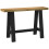 VidaXL (a shape) vidaXL Console Table Coffee Table Hall Accent End Table NOAIN Solid Wood Pine 1
