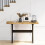 VidaXL (x shape) vidaXL Console Table Coffee Table Hall Accent End Table NOAIN Solid Wood Pine 2
