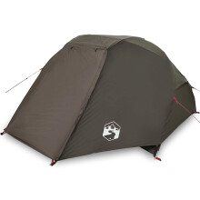 (brown, 490 x 330 x 185 cm) vidaXL Fishing Tent 5-Person Olive Green Waterproof tent fishing shelter