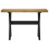VidaXL (x shape) vidaXL Console Table Coffee Table Hall Accent End Table NOAIN Solid Wood Pine 3