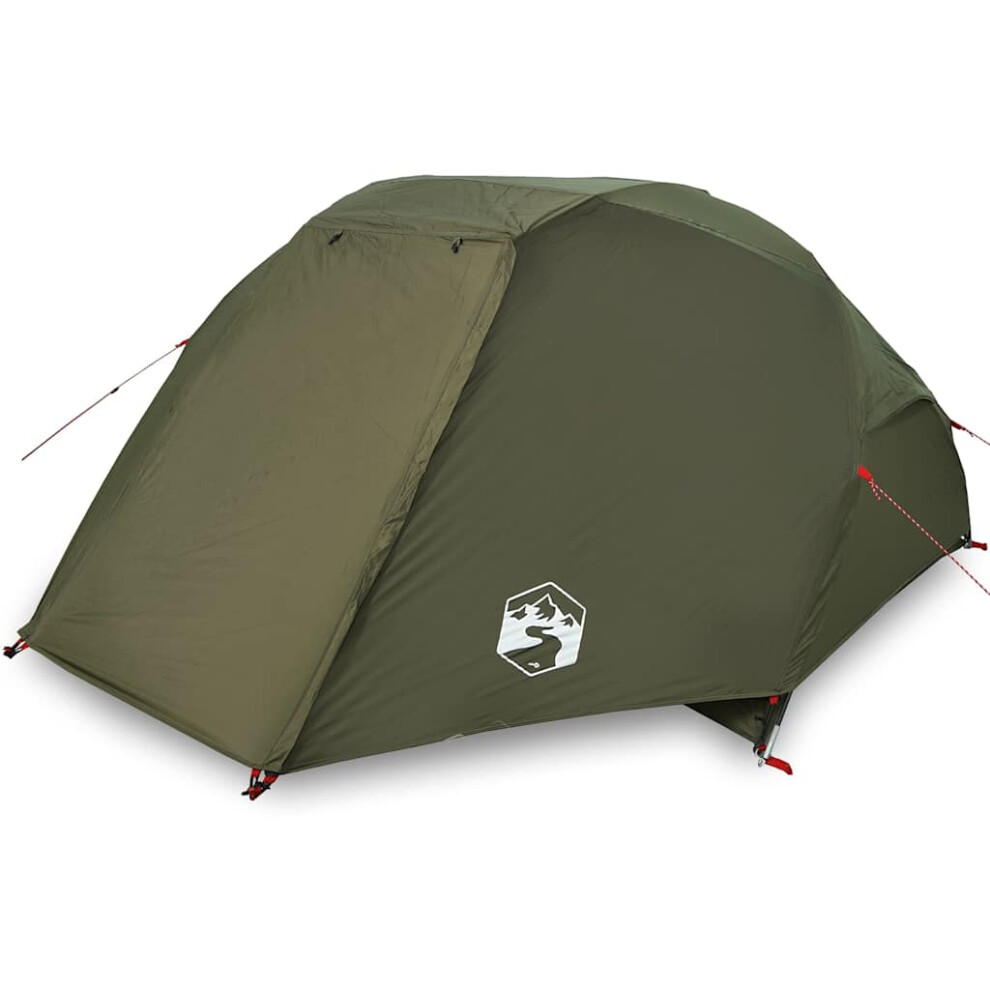 Vidaxl (Olive Green, 490 X 330 X 185 Cm) Fishing Tent 5-Person Olive Green Waterproof Tent Fishing Shelter