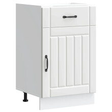 (kitchen base cabinet 50 cm) vidaXL Oven Cabinets Kitchen Cabinet Oven Unit 2 pcs Kalmar Engineered Wood