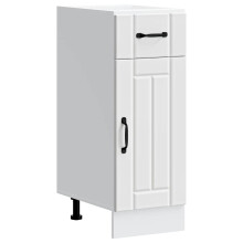 (kitchen base cabinet 30 cm) vidaXL Oven Cabinets Kitchen Cabinet Oven Unit 2 pcs Kalmar Engineered Wood