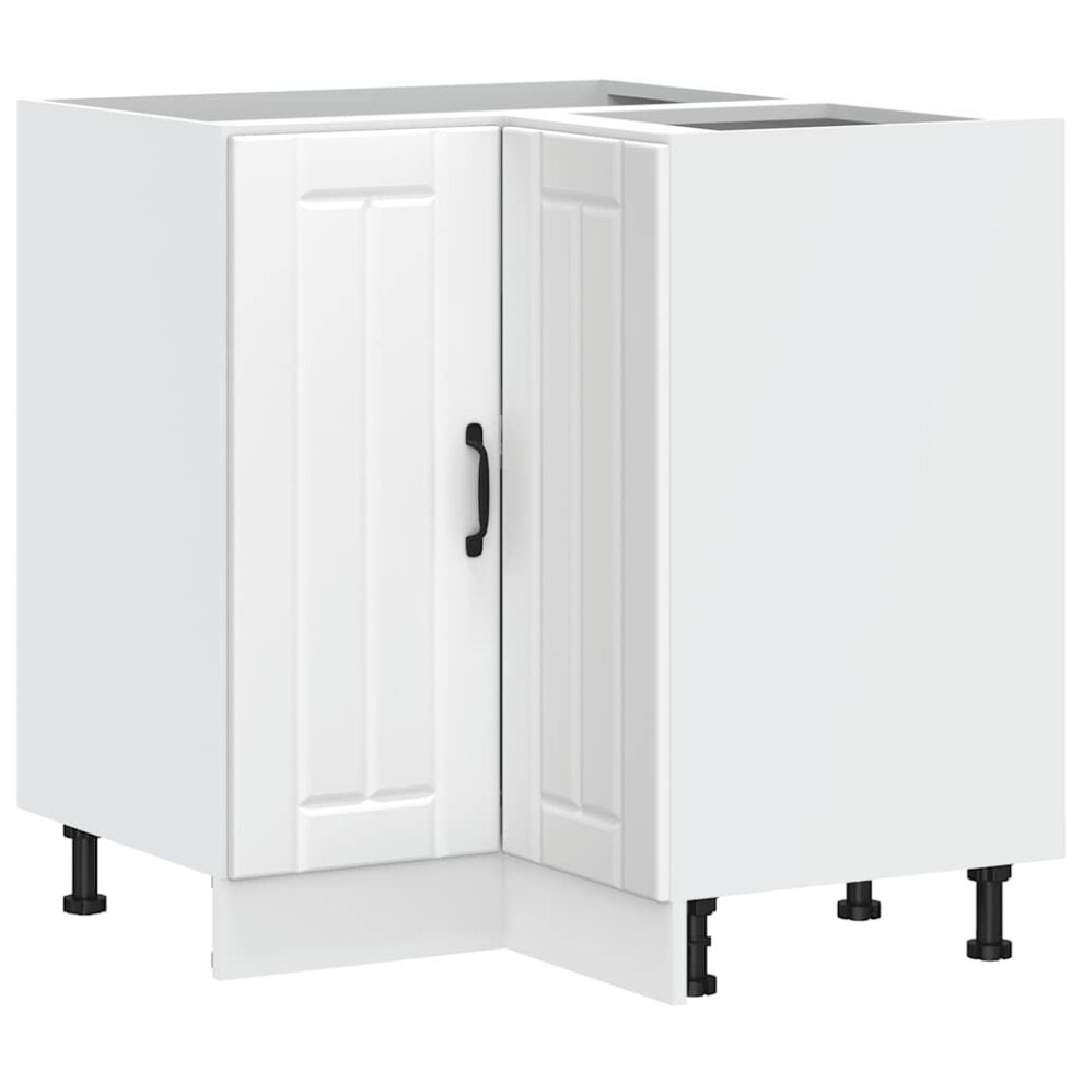 Vidaxl (Corner Cabinet 75.5 Cm) Oven Cabinets Kitchen Cabinet Oven Unit 2 Pcs Kalmar Engineered Wood