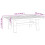 VidaXL (a shape) vidaXL Coffee Table Hallway Accent End Table Tea Side Table Solid Wood Pine 4