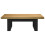 VidaXL (u shape) vidaXL Coffee Table Hallway Accent End Table Tea Side Table Solid Wood Pine 3