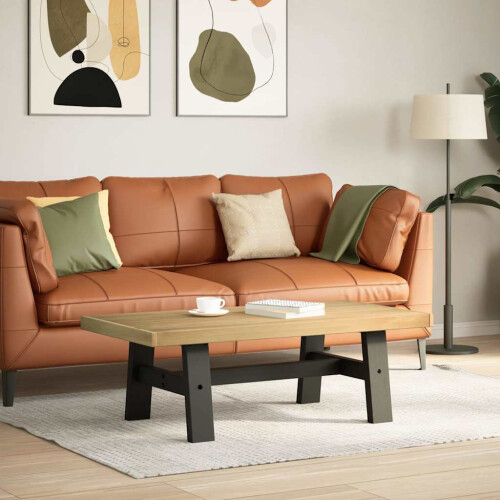 VidaXL (a shape) vidaXL Coffee Table Hallway Accent End Table Tea Side Table Solid Wood Pine 1
