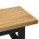 VidaXL (u shape) vidaXL Coffee Table Hallway Accent End Table Tea Side Table Solid Wood Pine 6
