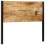 VidaXL vidaXL Kopfteil 120 cm Massivholz Mango und Eisen 3