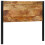 VidaXL vidaXL Kopfteil 120 cm Massivholz Mango und Eisen 1