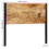 VidaXL vidaXL Kopfteil 120 cm Massivholz Mango und Eisen 11