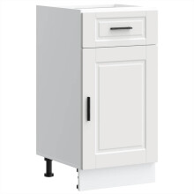 (kitchen base cabinet (1 door 1 drawer) 40 cm) vidaXL Oven Cabinet Kitchen Cabinet Oven Unit Oven Base Unit Engineered Wood