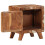 VidaXL (Solid reclaimed wood, 2 pcs) vidaXL Bedside Cabinet 2 pcs 40x32x46 cm Solid Wood Reclaimed bedside table 5
