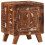 VidaXL (Solid reclaimed wood, 2 pcs) vidaXL Bedside Cabinet 2 pcs 40x32x46 cm Solid Wood Reclaimed bedside table 10