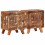 VidaXL (Solid reclaimed wood, 2 pcs) vidaXL Bedside Cabinet 2 pcs 40x32x46 cm Solid Wood Reclaimed bedside table 1