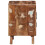 VidaXL (Solid reclaimed wood, 2 pcs) vidaXL Bedside Cabinet 2 pcs 40x32x46 cm Solid Wood Reclaimed bedside table 3