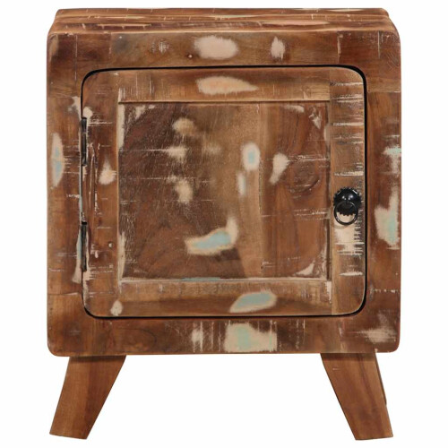VidaXL (Solid reclaimed wood, 2 pcs) vidaXL Bedside Cabinet 2 pcs 40x32x46 cm Solid Wood Reclaimed bedside table 1