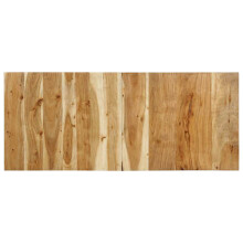 (Solid acacia wood, 120 x 1.5 x 50 cm) vidaXL Headboard Multicolour 140 cm Solid Wood Reclaimed bed headboard
