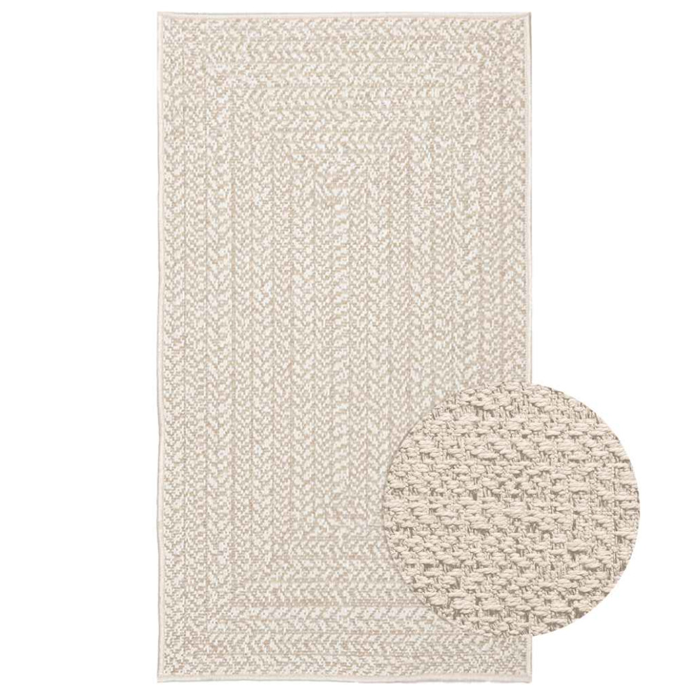 Vidaxl (Cream, 60 X 110 Cm/Rectangular Design) Rug Floor Carpet For Indoor And Outdoor Door Mat Kitchen Rug Jute Look