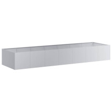 vidaXL Pflanzkübel 280x80x40 cm Verzinkter Stahl