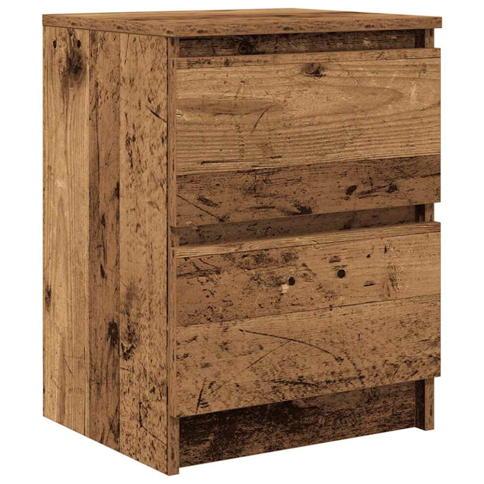 Vidaxl (Old Wood) Tv Cabinet Smoked Oak 40X35x54 Cm Engineered Wood Tv Stand Tv Sideboard