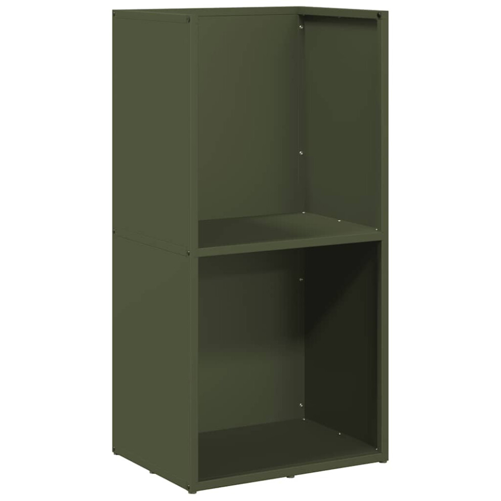 Vidaxl (Olive Green) Firewood Rack Olive Green 40X30x80 Cm Cold-Rolled Steel