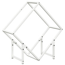 (white, 60 x 25 x 60 cm) vidaXL Firewood Rack Olive Green 60x25x60 cm Cold-rolled steel