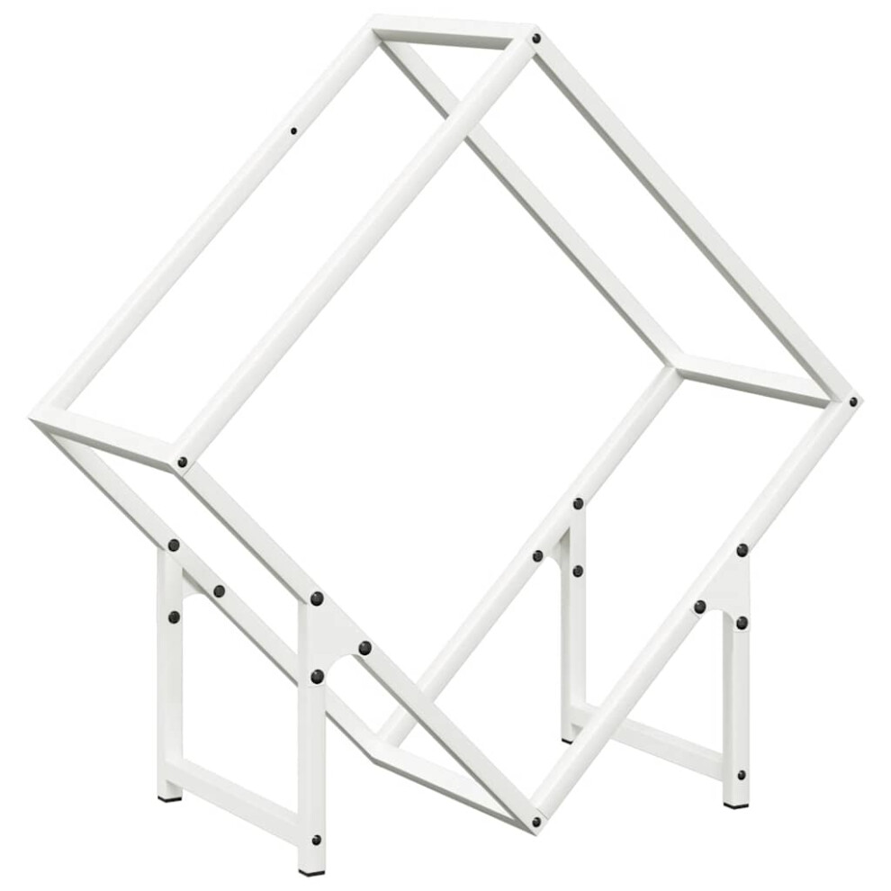 (white, 60 x 25 x 60 cm) vidaXL Firewood Rack Olive Green 60x25x60 cm Cold-rolled steel-image-OPC-PG7JXVY-NEW
