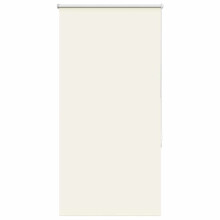 vidaXL Verdunkelungsrollo Cremeweiß 70x130cm Stoffbreite 65,7 cm