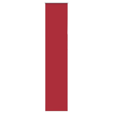 vidaXL Verdunkelungsrollo Rot 40x210 cm Stoffbreite 35,7 cm Polyester