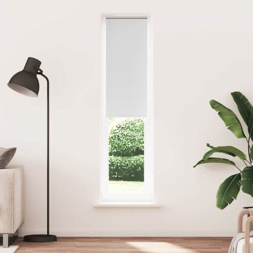 VidaXL vidaXL Verdunkelungsrollo Weiß 40x230cm Stoffbreite 35,7 cm Polyester 1